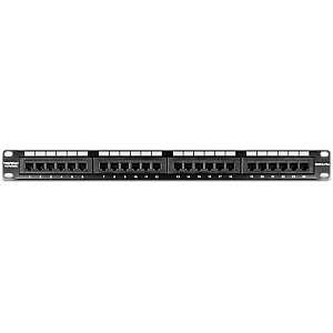 Patch Panel 24 porturi RJ45 UTP 19', Cat5/5e - TRENDnet TC-P24C5E