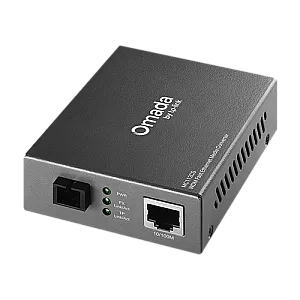 Media Convertor WDM 10/100 Mbps RJ45 - 100 Mbps Single-mode SC Bi-directional - TP-Link Omada MC112CS