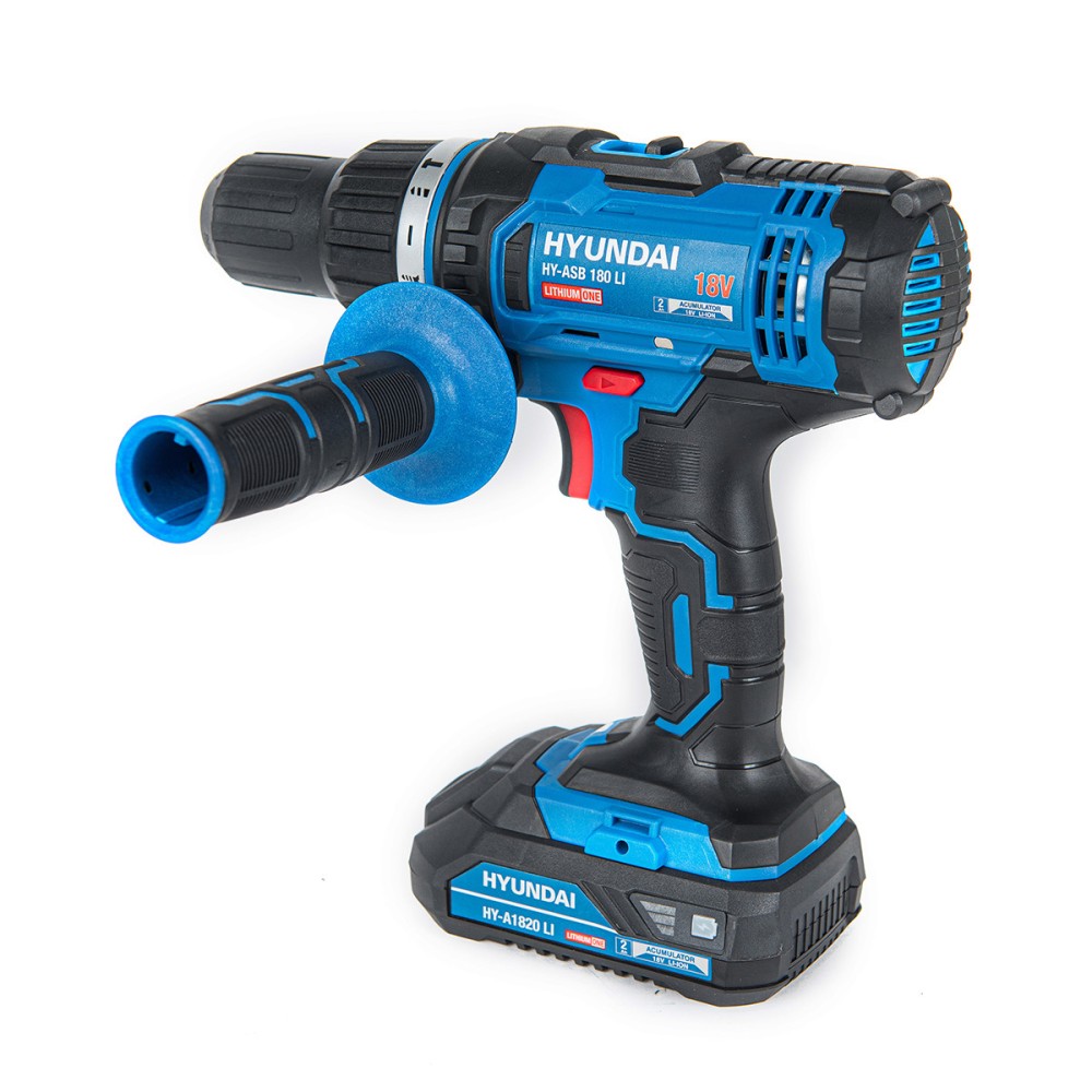 Masina de gaurit cu percutie/insurubat cu acumulator Hyundai HY-ASB 180 LI – HYUNDAI HY-ASB 180 LI