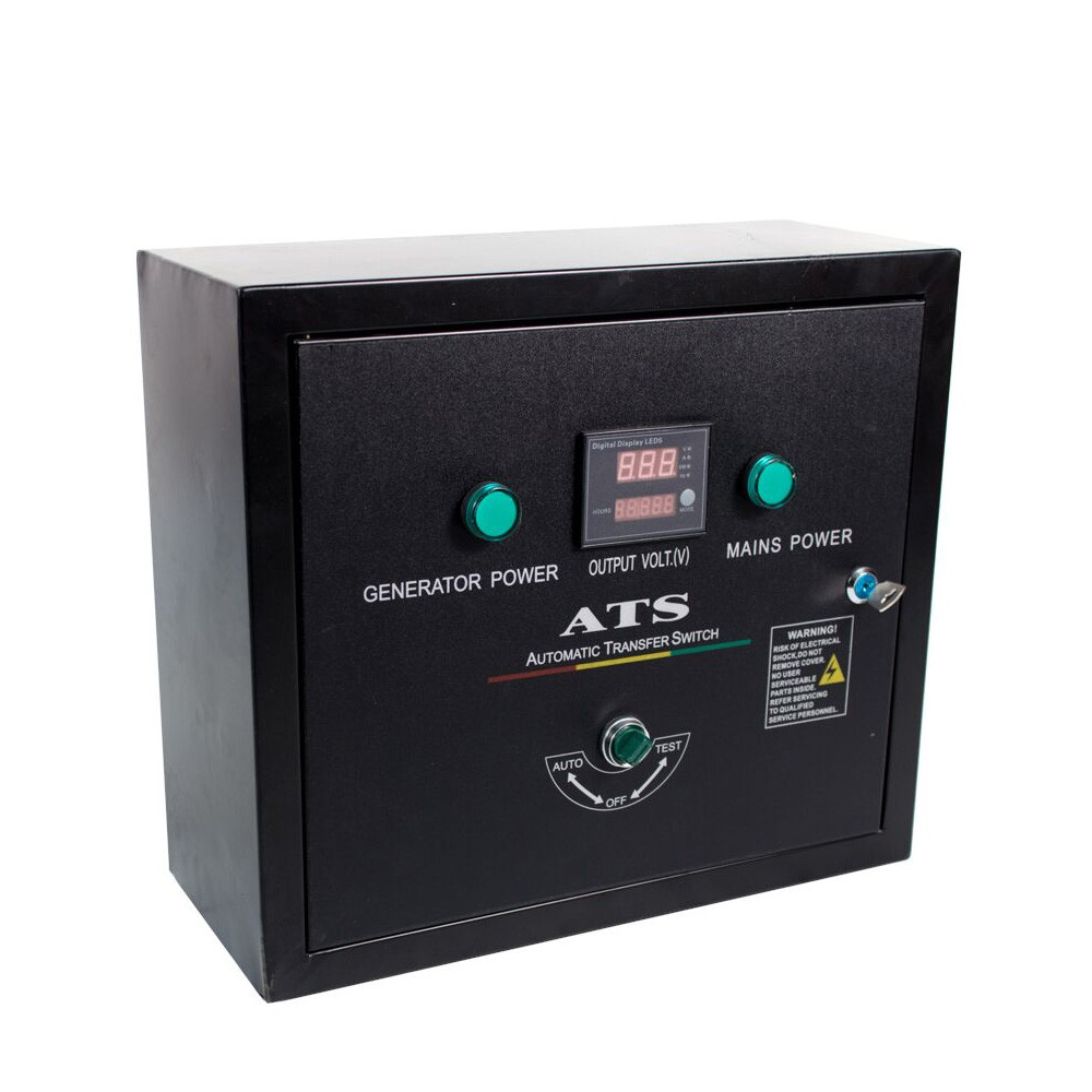 Automatizare pentru generatoare electrice monofazate ATS12-P – HYUNDAI ATS-W-50A-1