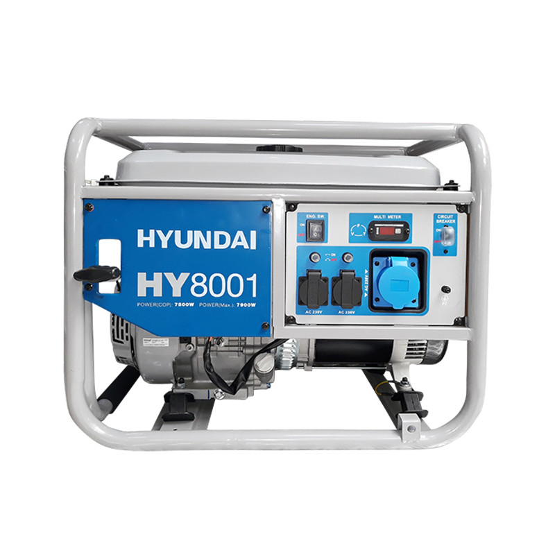HYUNDAI HY8001 – Generator de curent monofazic 7,5 kW Hyundai HY8001 Generator de curent monofazic 7,5 kW Hyundai HY8001 – HYUNDAI HY8001
