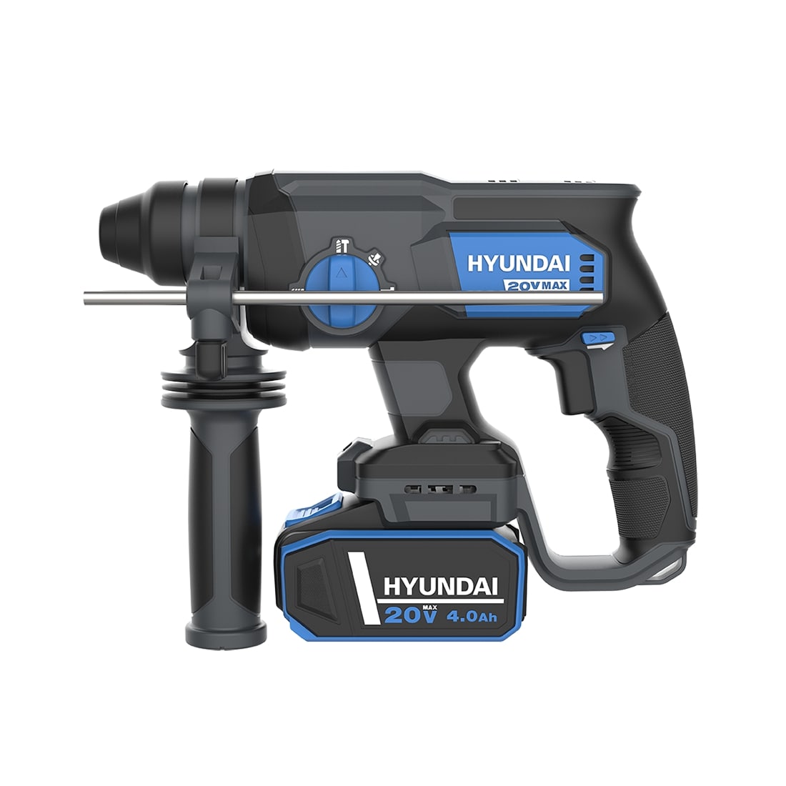 Ciocan rotopercutor brushless cu acumulator 20V Hyundai RH20X-20 - SOLO – HYUNDAI RH20X-20