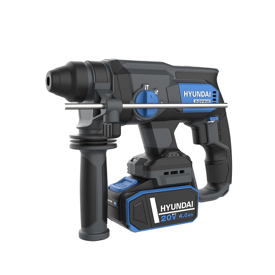 Ciocan rotopercutor brushless cu acumulator 20V Hyundai RH20X-20 - SOLO – HYUNDAI RH20X-20
