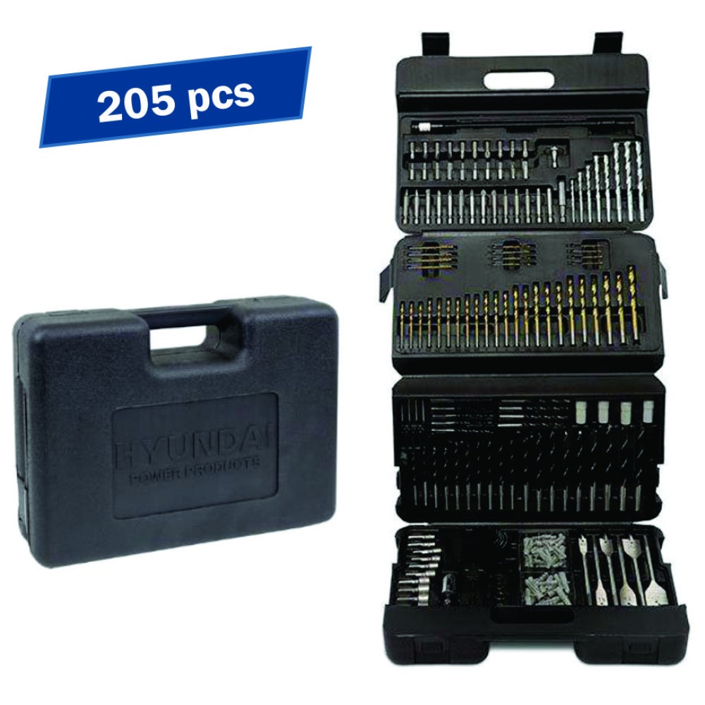 HYUNDAI HY-65205 – Set burghie cu biti Hyundai HY-65205 Set burghie cu biti Hyundai HY-65205 – HYUNDAI HY-65205