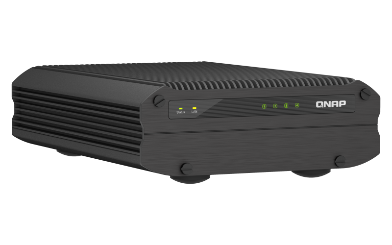 QNAP TS-I410X-8G NAS Industrial 4 Bay Intel Atom x6425E 8GB RAM 10x 2.5GbE Desktop – QNAP TS-I410X-8G
