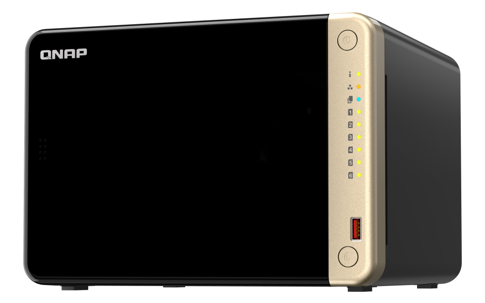 QNAP TS-664-8G – QNAP TS-664-8G – NAS Tower 6 Bay, 8 GB RAM, 2.5GbE, fără HDD QNAP TS-664-8G – NAS Tower 6 Bay, 8 GB RAM, 2.5GbE, fără HDD – QNAP TS-664-8G