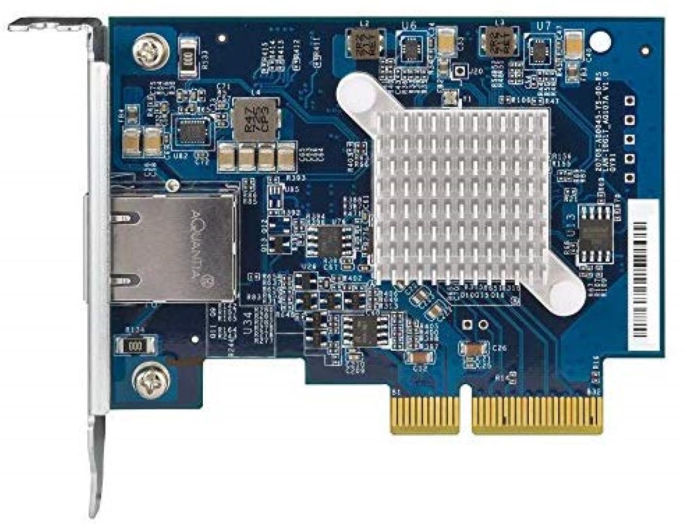 QNAP QXG-10G1T – QNAP QXG-10G1T Placa Extensie PCIe 10GbE RJ45 Single Port PCIe Gen3 x4 Low Profile QNAP QXG-10G1T Placa Extensie PCIe 10GbE RJ45 Single Port PCIe Gen3 x4 Low Profile – QNAP QXG-10G1T