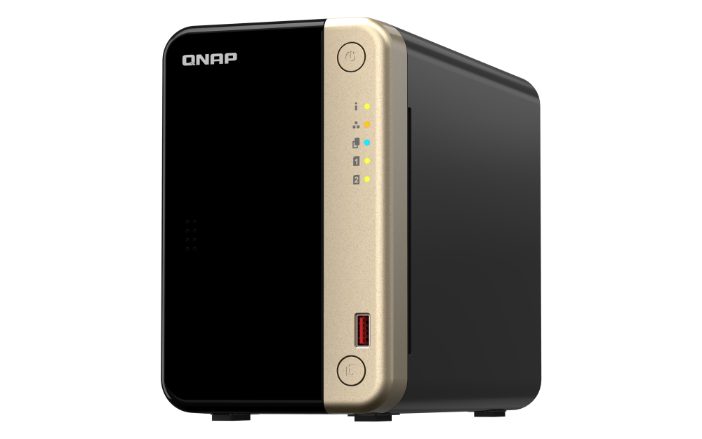 QNAP TS-264-8G – NAS Tower 2 Bay, 8GB RAM, Dual 2.5GbE, fără HDD – QNAP TS-264-8G