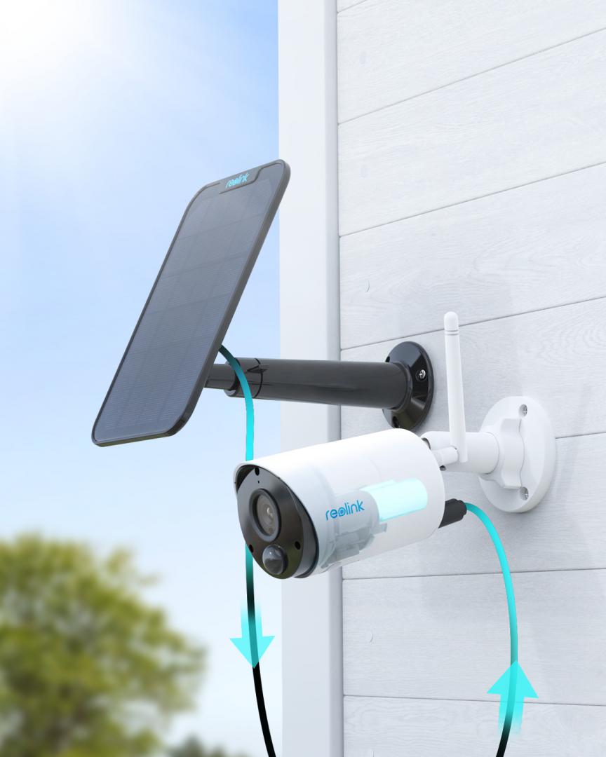 REOLINK B320 WITH SOLAR PANEL – Reolink Argus Eco B320 Camera de Supraveghere WiFi 3MP cu Panou Solar Detectie AI Audio Bidirectional IP65 Reolink Argus Eco B320 Camera de Supraveghere WiFi 3MP cu Panou Solar Detectie AI Audio Bidirectional IP65 – REOLINK B320 WITH SOLAR PANEL