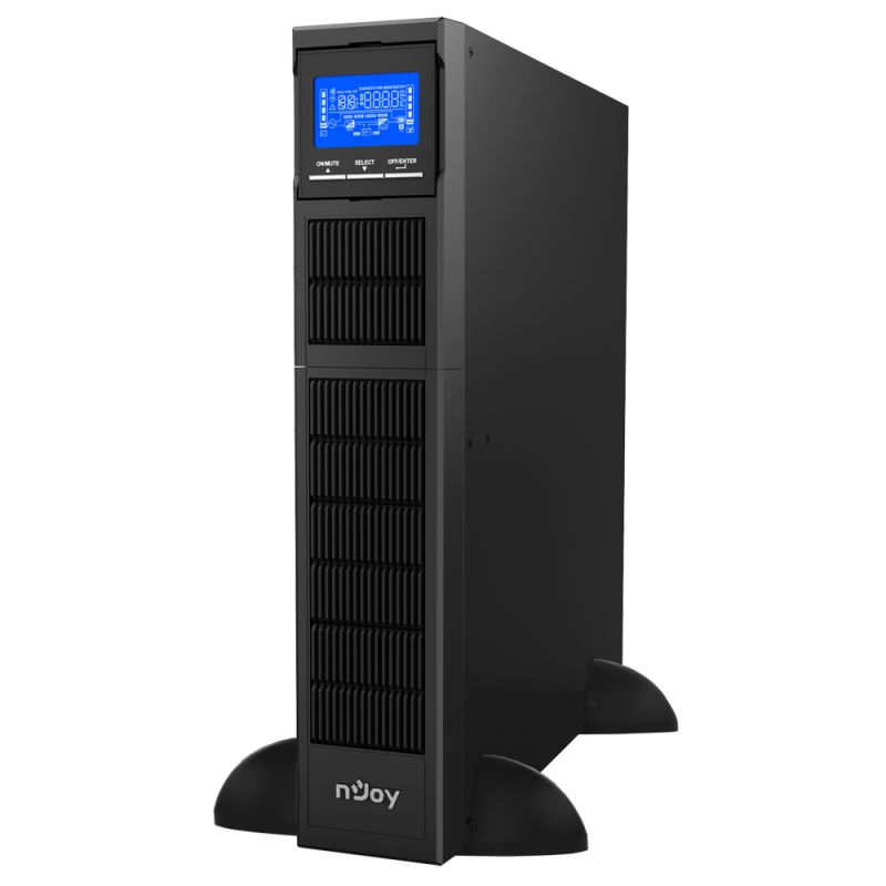 nJoy BALDER 1000 – UPS Rack / Online 1 kVA / 1 kW (UPCMCOP110HBAAZ01B) – NJOY UPCMCOP110HBAAZ01B