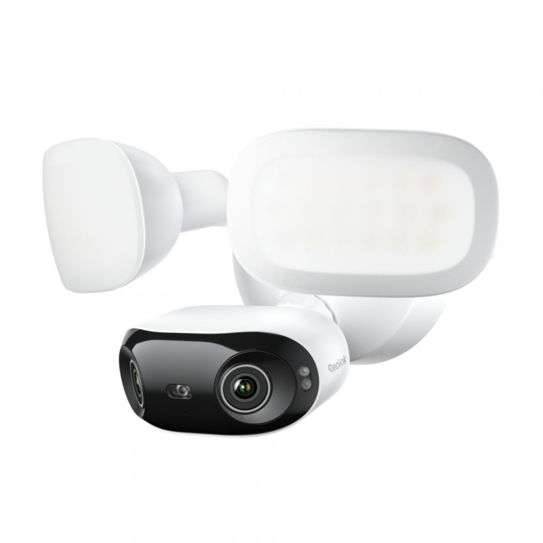 Reolink Floodlight Series F751W Camera de Supraveghere WiFi 4K 8MP Dual Lens 180 AI cu Proiectoare 3000 Lumeni – REOLINK F751W
