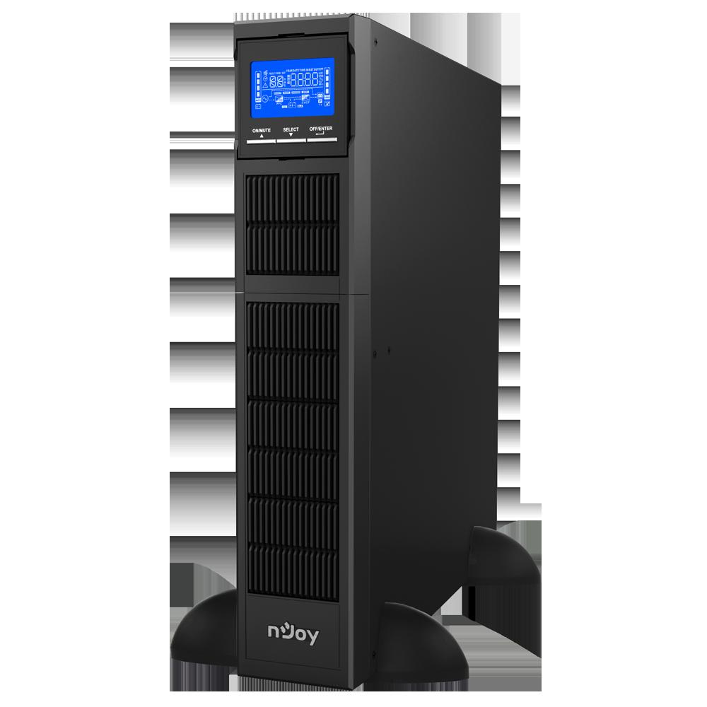 NJOY PWUP-OL150BA-AZ01B UPS Rack Balder 1500VA 1350W On-Line cu dublă conversie și LCD – NJOY PWUP-OL150BA-AZ01B