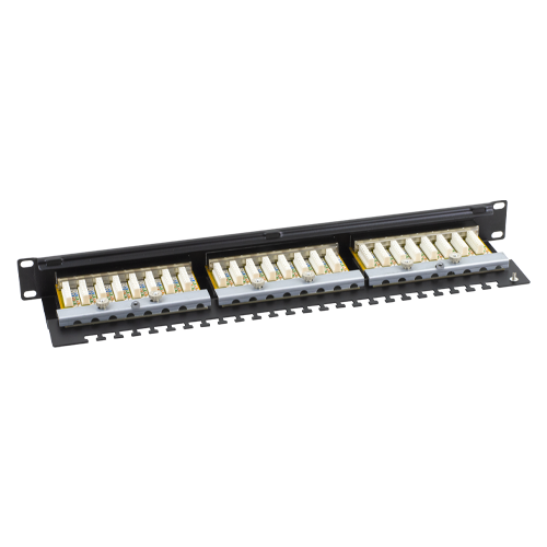 Patch Panel 1U, FTP cat5e, 24 porturi RJ45 - ASYTECH Networking ASY-PP-FTP5E-24