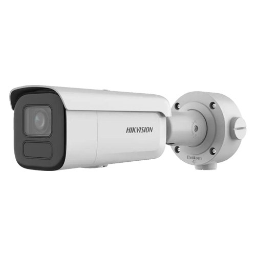 AcuSense, DarkFighter - Camera IP, 4MP, lentila motorizata 2.8-12mm VF, IR 60m, Alarma, PoE - HIKVISION DS-2CD2646G2HT-IZS(2.8-12mm)