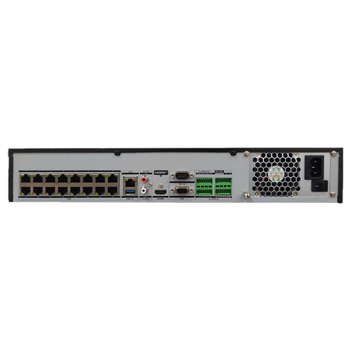 AcuSense -  NVR 4K, total 32 canale max. 12MP, 16 porturi PoE, Alarma, 1.5U - HIKVISION DS-7732NXI-K4-16P