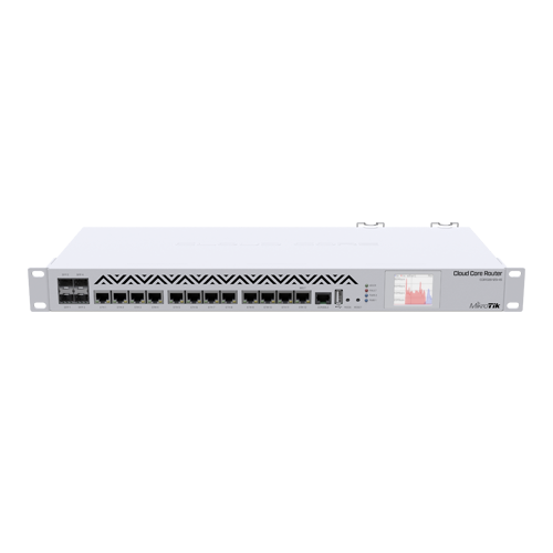 Cloud Core Router, 4 x SFP, 12 x Gigabit, 4GB RAM, RouterOS L6, 1U - MikroTik CCR1036-12G-4S