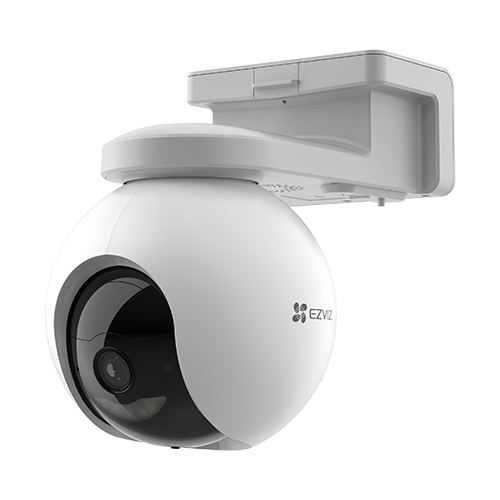 Camera IP Pan&Tilt EZVIZ de exterior, conectivitate 4G, baterie 10.400 mAh, rezolutie 2K+, Audio bidirectional, GPS, accepta SDcard CS-EB8-4G-2K(Type-C)