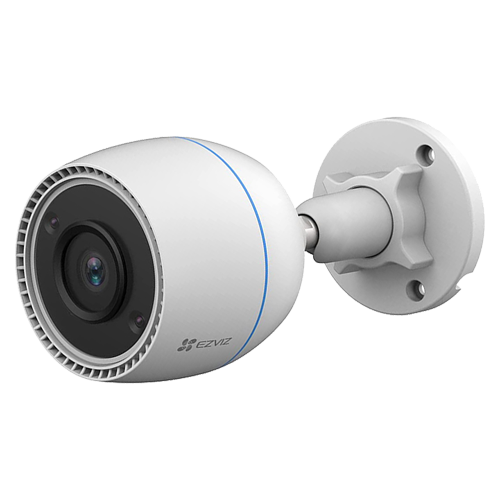 Camera IP EZVIZ de exterior, WI-Fi, rezolutie FullHD 1080P, Audio bidirectional, distanta IR 30 metri - EZVIZ CS-H3c-FHD