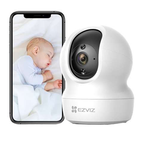 Camera IP WI-Fi Pan&Tilt, rezolutie 2K+, Audio bidirectional, SDcard - EZVIZ CS-H6c-2K+