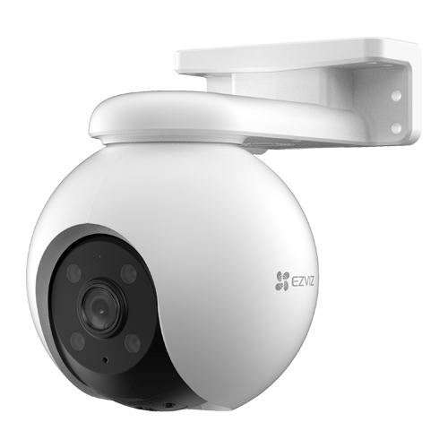 Camera IP WI-FI Pan&Tilt, 3K, lentila 4mm, Audio bidirectional, IR 30m, SDcard, Color 24/7 - EZVIZ CS-H8-Pro-3K