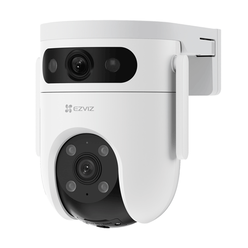 Camera IP WI-Fi Pan&Tilt, Dual 2K, Audio bidirectional, SDcard, distanta IR 30m, color 24/7 - EZVIZ CS-H9c-3MP(DL)