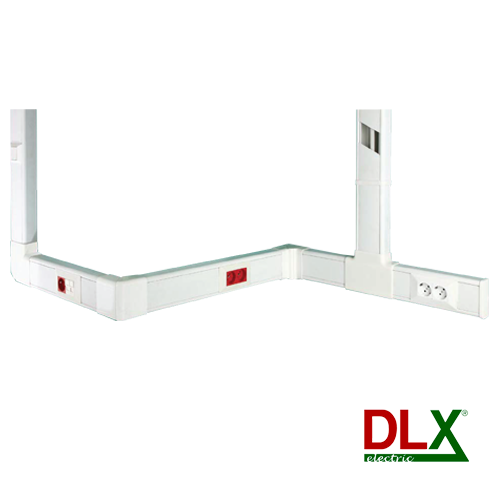 Canal cablu 102x50 mm cu capac, 2m - DLX DLX-102-50
