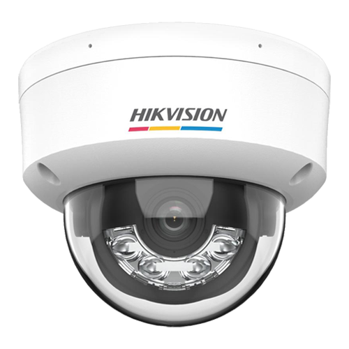 ColorVu, Dual Light - Camera IP, 4MP, lentila 2.8mm, IR 30m, WL 30m, Mic, PoE - HIKVISION DS-2CD1147G2H-LIU-2.8mm