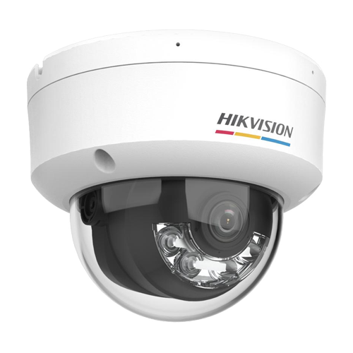 ColorVu, Dual Light - Camera IP, 6MP, lentila 2.8mm, IR 30m, WL 30m, Mic, PoE, IK08 - HIKVISION DS-2CD1167G2H-LIU-2.8mm