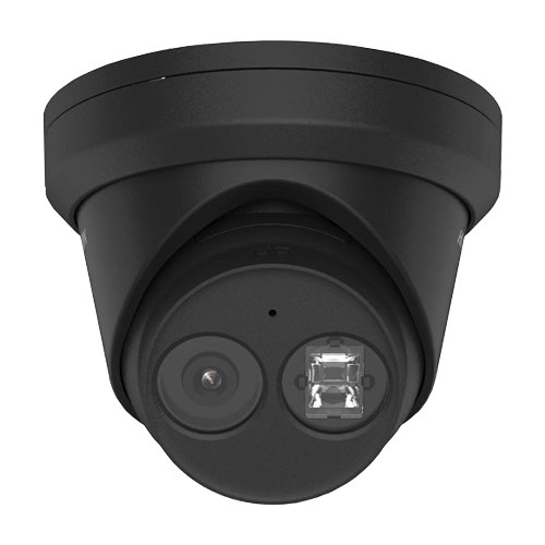 AcuSense - Camera IP 4MP, lentila 2.8mm, IR 30m, Mic. PoE, neagra - HIKVISION DS-2CD2343G2-IU-2.8mm-BLACK