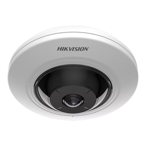 Smart Event, Fish Eye - Camera IP, 5MP, lentila 1.05mm, IR8m, Mic., Alarm, PoE - HIKVISION DS-2CD2955G0-ISU-1.05mm