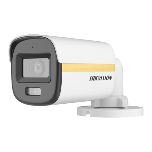 ColorVu, Dual Light - Camera analog 2MP, lentila 2.8mm, IR 20m, WL 20m, TVI/AHD/CVI/CVBS, Mic. - HIKVISION DS-2CE10DF3T-LFS-2.8mm