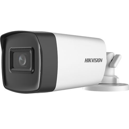 Camera AnalogHD 2MP, lentila 2.8mm, IR 40m, AUDIO integrat - HIKVISION DS-2CE17D0T-IT3FS-2.8mm