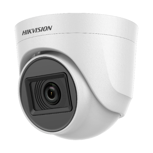 Camera analog, 2MP, lentila 2.8mm, IR 20 m, Audio over coaxial, TVI/AHD/CVI/CVBS - HIKVISION DS-2CE76D0T-ITPFS-2.8mm