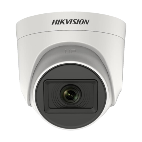 Camera Analog 5MP, lentila 2.8mm, IR 20m, AHD,TVI,CVI,CVBS, Mic - HIKVISION DS-2CE76H0T-ITPFS-2.8mm