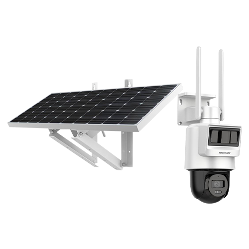 Camera PT IP, 4MP, 4G, 2.8mm, IR 30m, Audio, PIR+Radar, Panou solar, Acumulator - HIKVISION DS-2DE2C400IWG-K-4G-C09S20-2.8mm