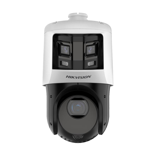 Deep Learning, DarkFighter, ColorVu - Capema IP, 6+4MP, 25X, IR 100m, WL 30m, Alarma - HIKVISION DS-2SE4C425MWG-E26F0