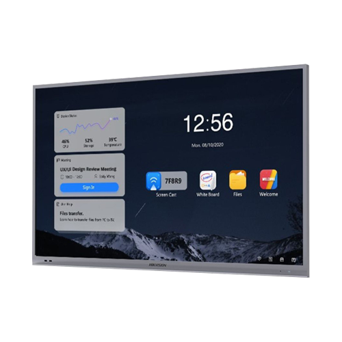 Display interactiv 86, 4K, Audio, touch screen, Android, HDMI, USB - HIKVISION DS-D5B86RB-C