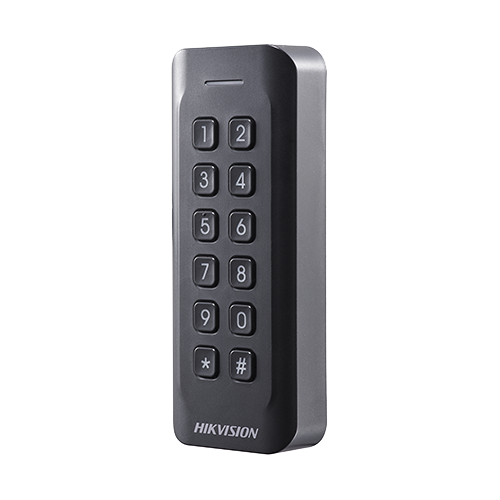 Cititor de proximitate RFID MIFARE 13.56Mhz cu tastatura integrata -HIKVISION DS-K1802MK