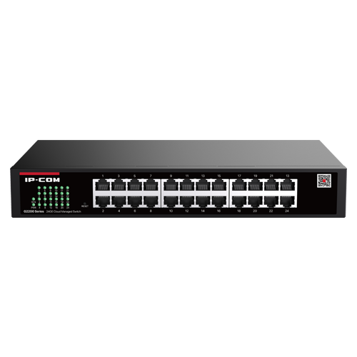 Switch 24 x RJ45 Gigabit, Cloud Management - IP-COM	 G2224D