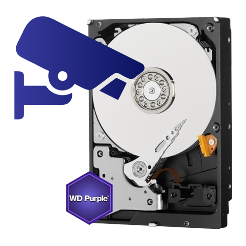 Hard disk 4TB - Western Digital PURPLE WD40PURX