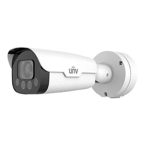 LightHunter - Camera IP, 5MP, lentila motorizata 5-60mm AutoFocus, 12x, IR 100m, Alarma, PoE+, IK10 - UNV IPC265EB-DX12K-I0