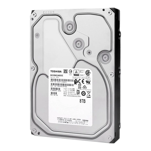 Hard disk 8TB, Enterprise serie MG08 - TOSHIBA MG08ADA800E