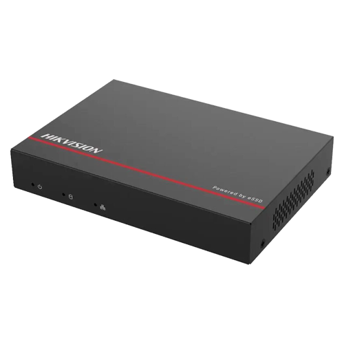 NVR 1080P, total 4 canale max. 4MP, 4 porturi PoE, SSD 1 TB - HIKVISION DS-E04NI-Q1-4P1T