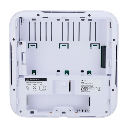 NVR 8 canale, ethernet, alb - AJAX NVR08(W)-70936