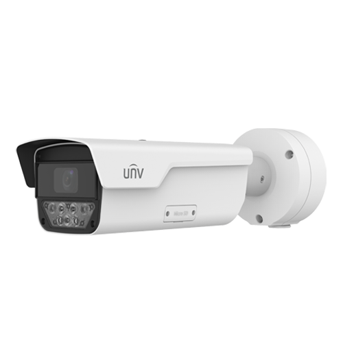 Camera IP, LPR, 4MP, lentila 2.8-12mm, IR 50m, RS485, IK10 - UNV PKC2640-Z28-IR-P