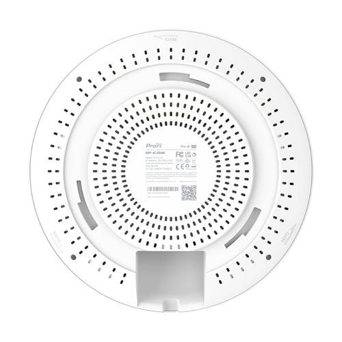 Access Point DualBand WiFi 6 2.4/5GHz, 574+2402 Mbps, 4x4dBi, PoE - IP-COM PRO-6-LR