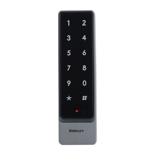 Controler stand-alone cu tastatura touch si cititor card EM 125kHz + Mifare 13.56MHz, carcasa antivandal - SEBURY SEB-sTouch2s