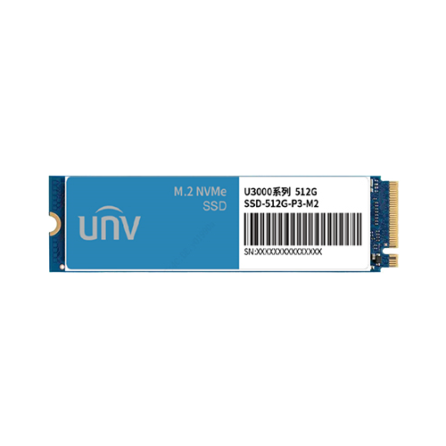 Unitate stocare SSD 512GB, M.2, PCIe3 NVMe U3000 - UNV SSD-512G-P3-M2