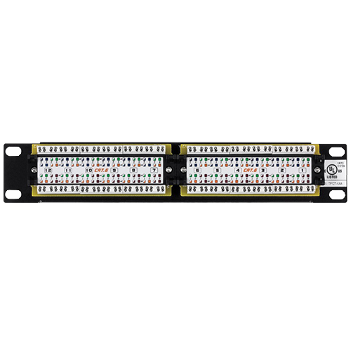 Patch Panel 12 porturi RJ45 UTP 10, Cat6 - TRENDnet TC-P12C6