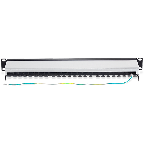 Patch Panel 24 porturi RJ45, Cat6a, Ecranat, 1U - TRENDnet TC-P24C6AS